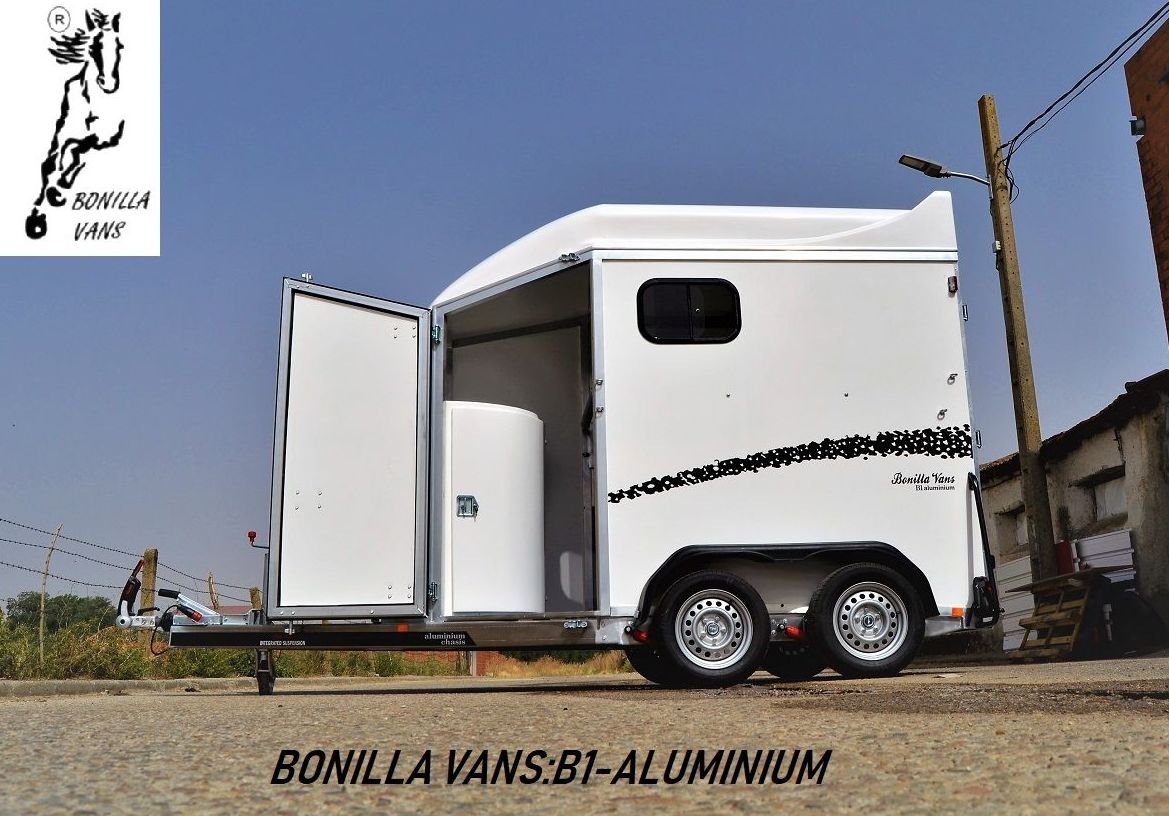 Remolque van de caballos B1-Aluminium Bonilla Vans Remolque van de caballos B1-Aluminium Bonilla Vans