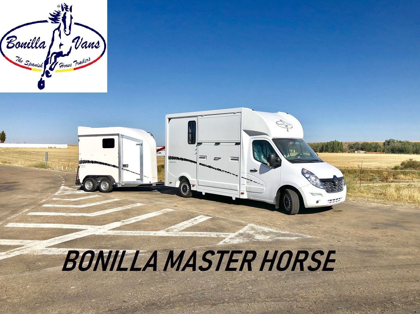 FURGONETA PARA CABALLOS BONILLA MASTER HORSE FURGONETA PARA CABALLOS BONILLA MASTER HORSE