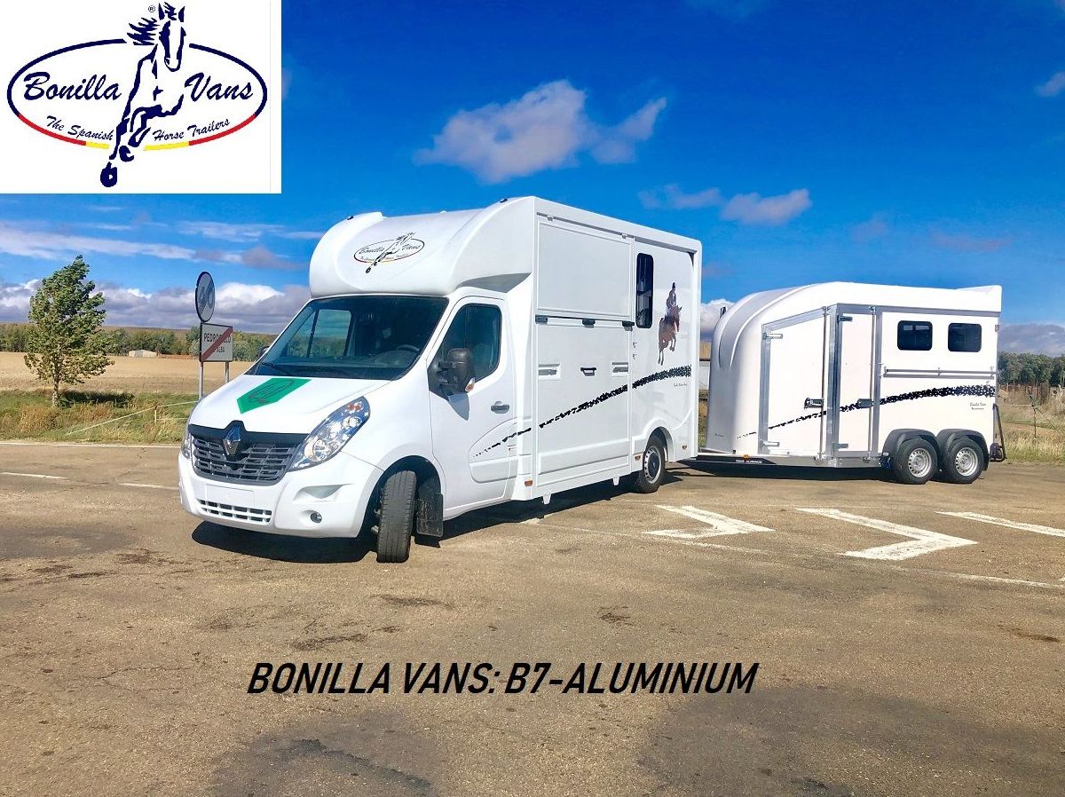 REMOLQUE PARA DOS CABALLOS B7-ALUMINIUM REMOLQUE PARA DOS CABALLOS B7-ALUMINIUM
