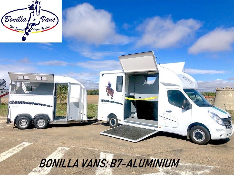REMOLQUE PARA DOS CABALLOS B7-ALUMINIUM REMOLQUE PARA DOS CABALLOS B7-ALUMINIUM