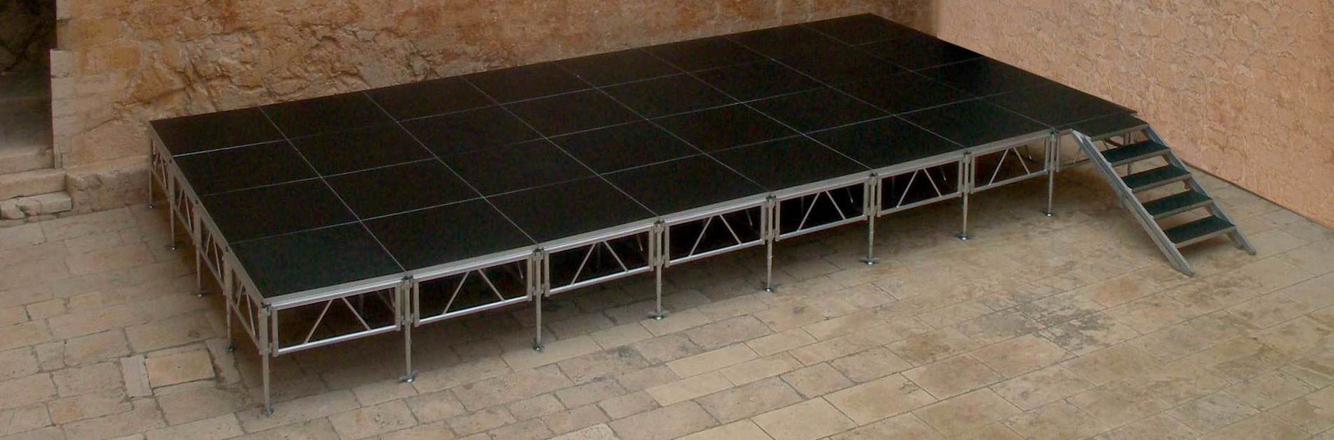 escenario portátil de aluminio .1.23x1.23: Nuestros servicios de Jukeval Eventos escenario portátil de aluminio .1.23x1.23: Nuestros servicios de Jukeval Eventos