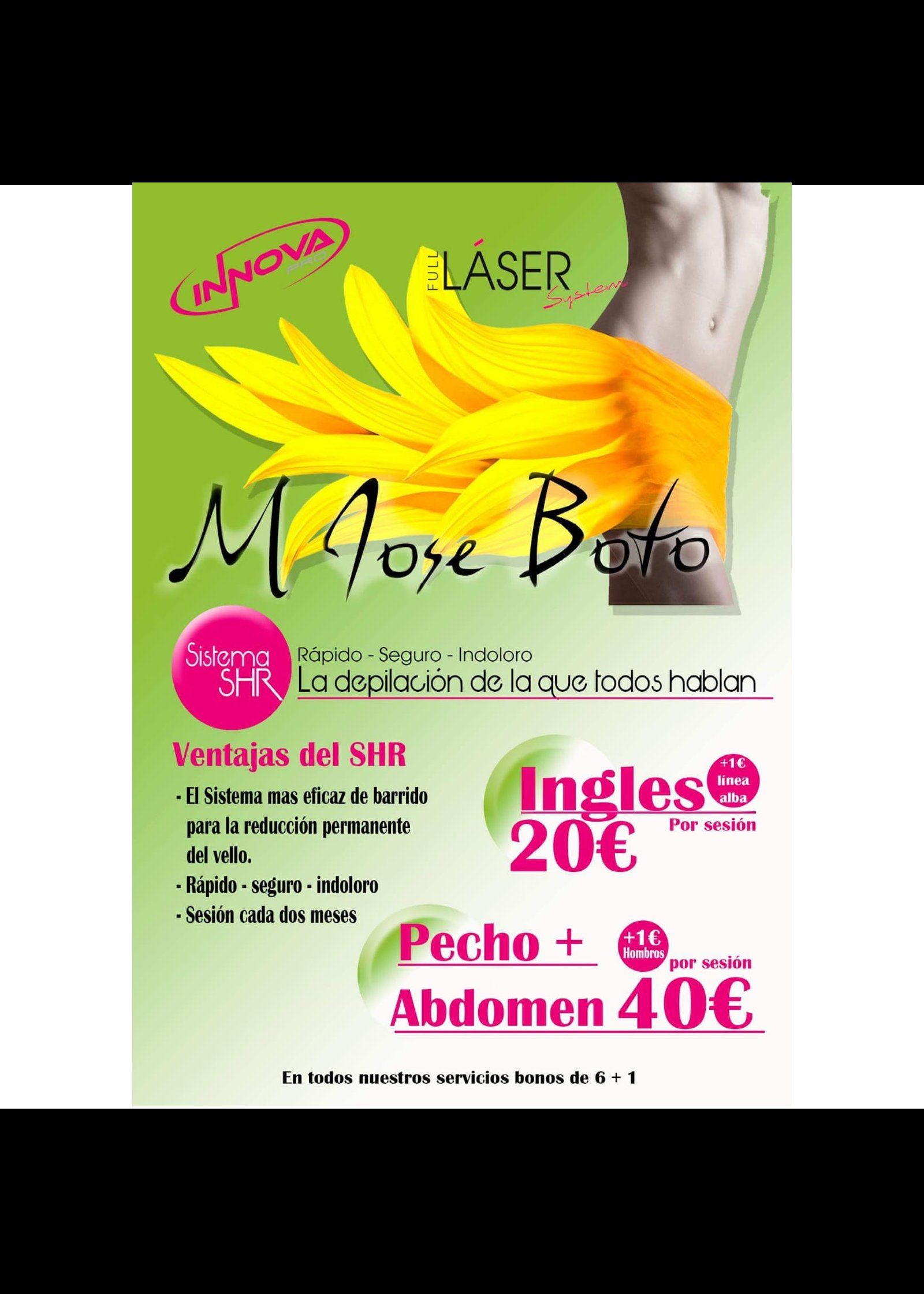 Depilación láser: Servicios de María José Boto Estética Depilación láser: Servicios de María José Boto Estética