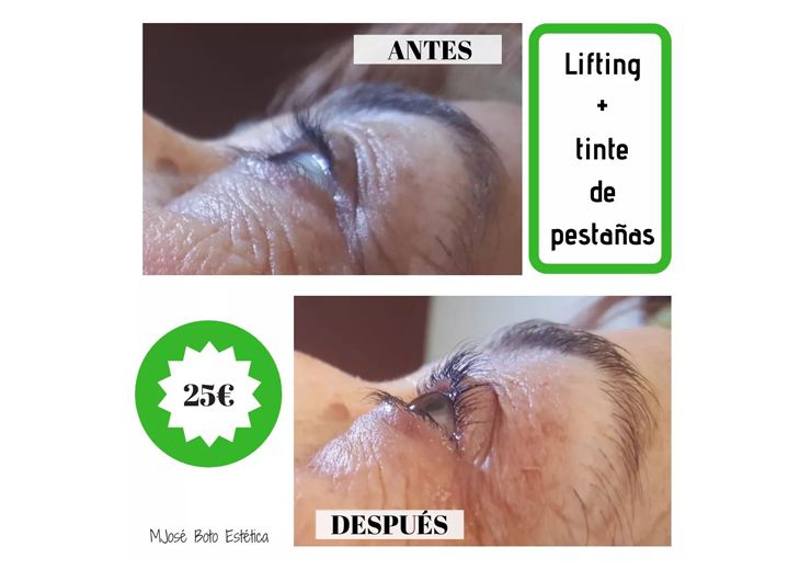 Lifting y tinte de pestañas: Servicios de María José Boto Estética Lifting y tinte de pestañas: Servicios de María José Boto Estética