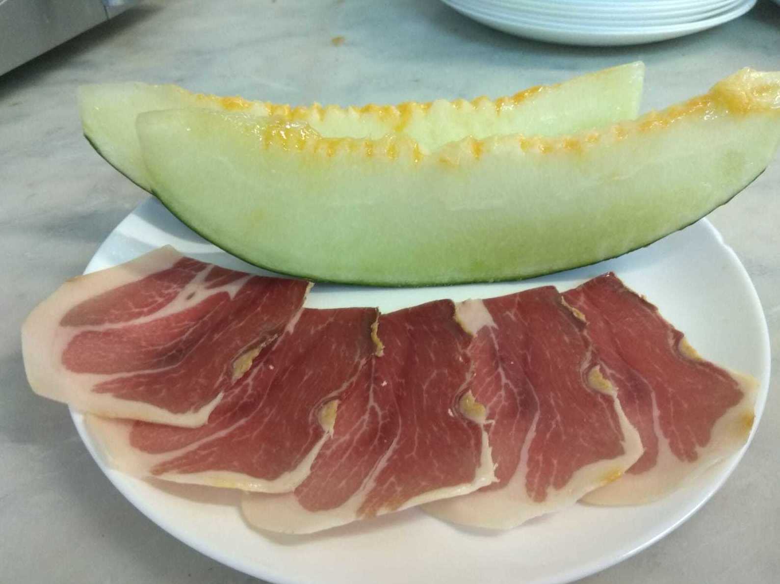 melón con jamón