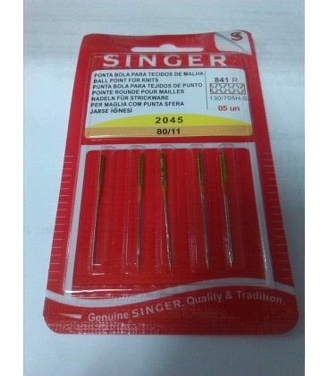 Agujas Singer 2045 130/705 H-S 841 80: Servicios de Máquinas de Coser Dori Agujas Singer 2045 130/705 H-S 841 80: Servicios de Máquinas de Coser Dori