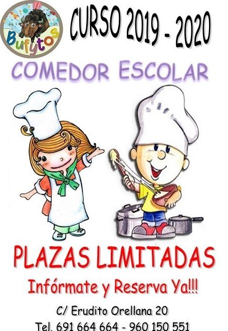 Comedor Escolar: Servicios y Actividades de Bufytos Comedor Escolar: Servicios y Actividades de Bufytos