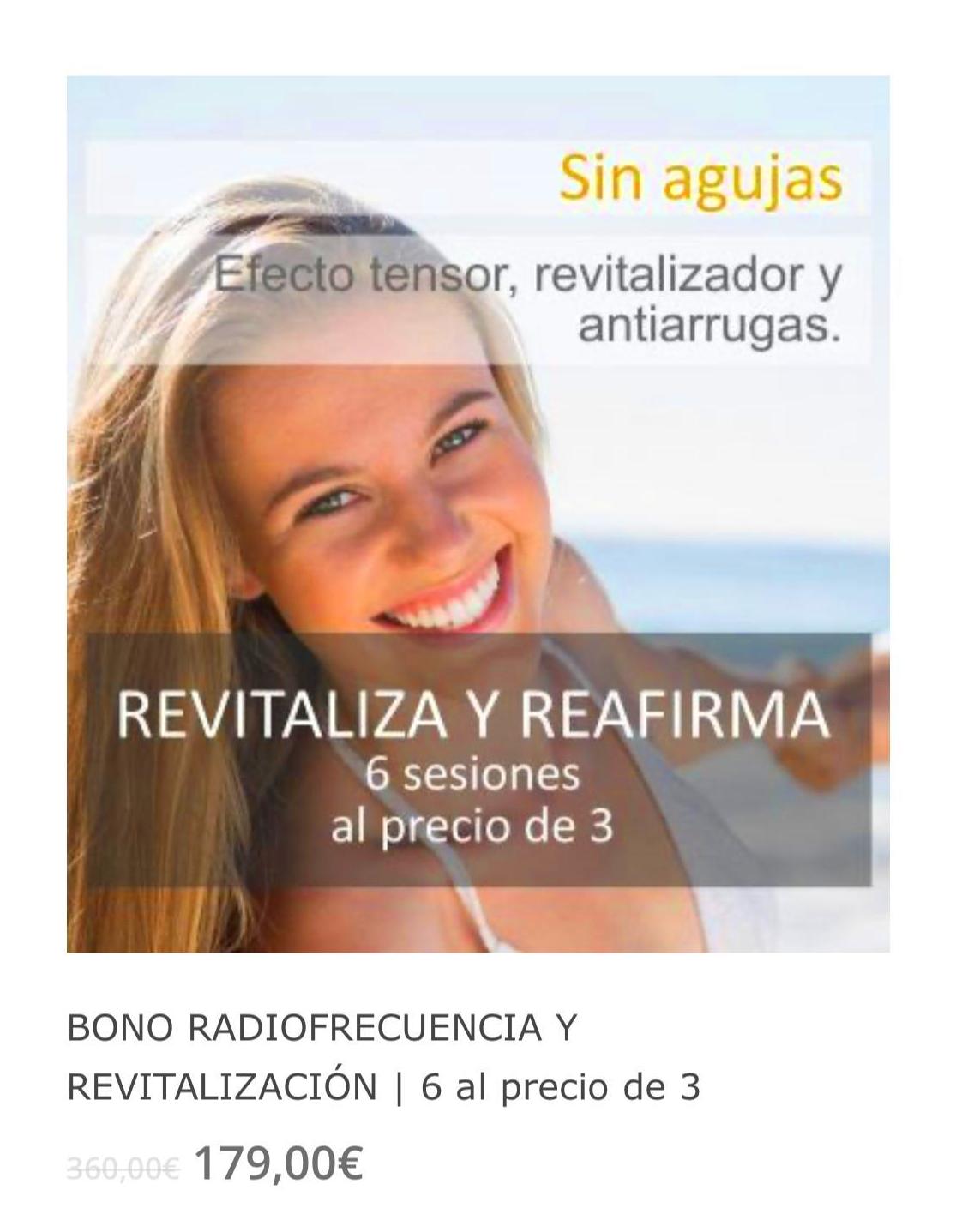 BONO RADIOFRECUENCIA Y REVITALIZACIÓN: Tratamientos de Clínica Dra. Darinka Garay BONO RADIOFRECUENCIA Y REVITALIZACIÓN: Tratamientos de Clínica Dra. Darinka Garay