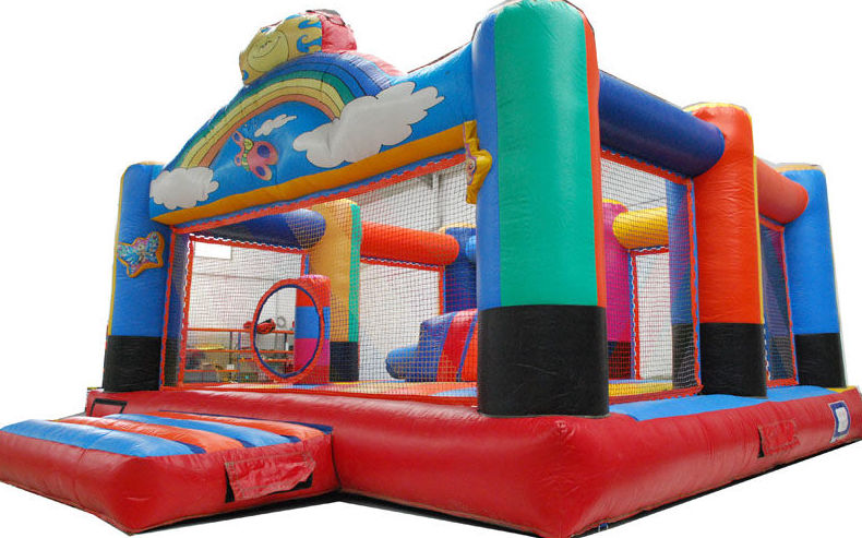 Castillo hinchable Arco Iris: Servicios de Chequeguay Castillo hinchable Arco Iris: Servicios de Chequeguay