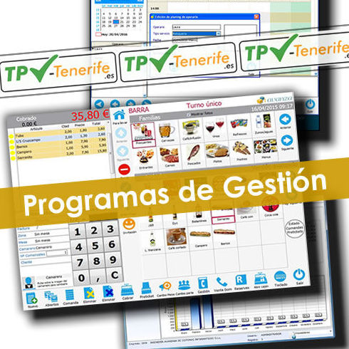 Programas de Gestión: Facturación, Venta, Control de Stock,...: Catálogo - Productos de TPV - Tenerife Programas de Gestión: Facturación, Venta, Control de Stock,...: Catálogo - Productos de TPV - Tenerife