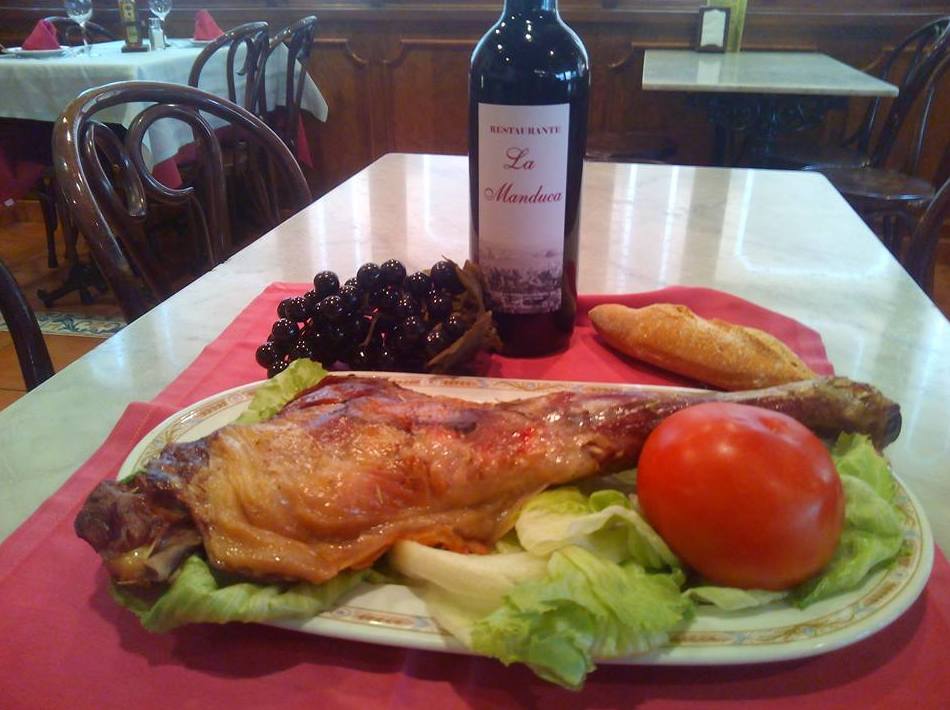 El chef recomienda: Carta de Restaurante La Manduca El chef recomienda: Carta de Restaurante La Manduca