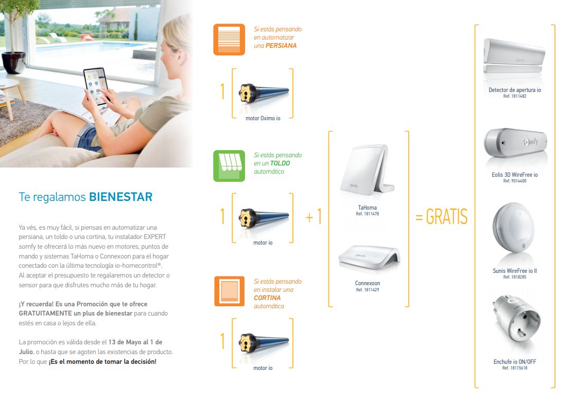 Domótica Somfy: Productos y servicios de Toldos Durán Domótica Somfy: Productos y servicios de Toldos Durán