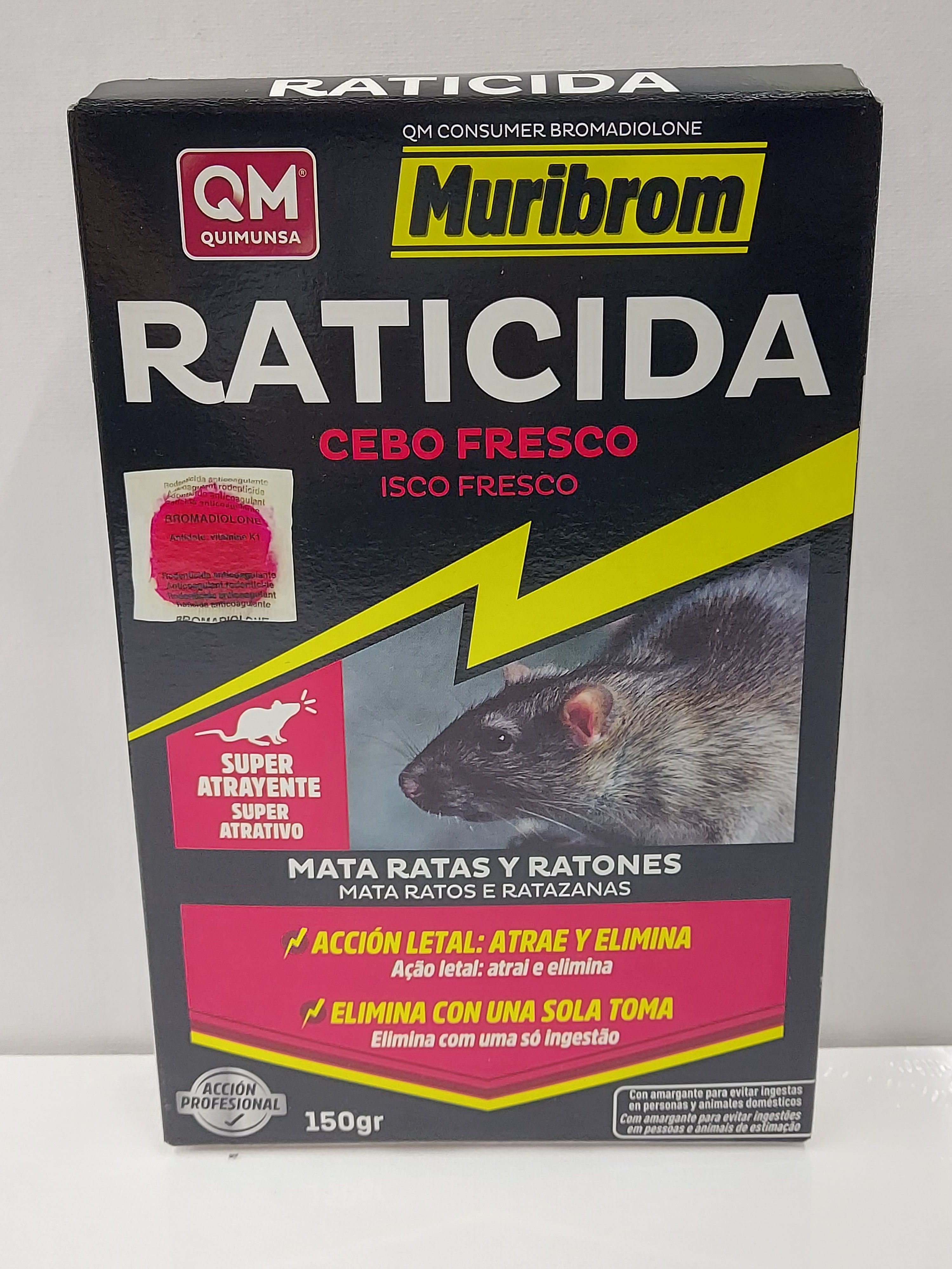 Raticida cebo fresco: Productos de Droguería Subirats Raticida cebo fresco: Productos de Droguería Subirats