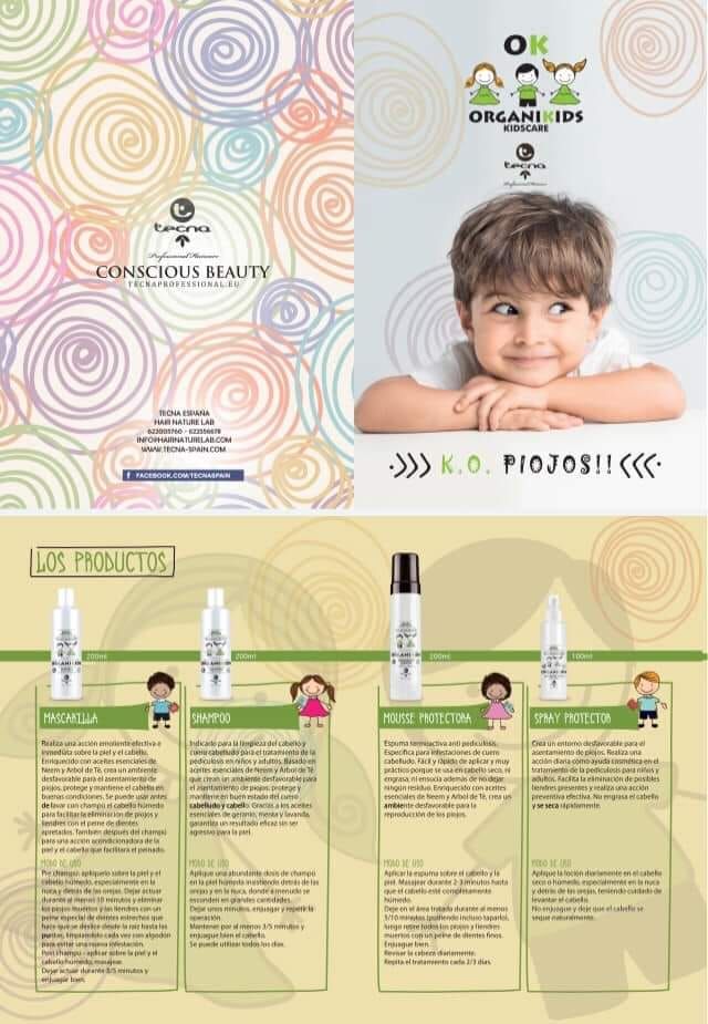 Línea orgánica infantil contra piojos: Productos de Productos Europa Shiro Línea orgánica infantil contra piojos: Productos de Productos Europa Shiro
