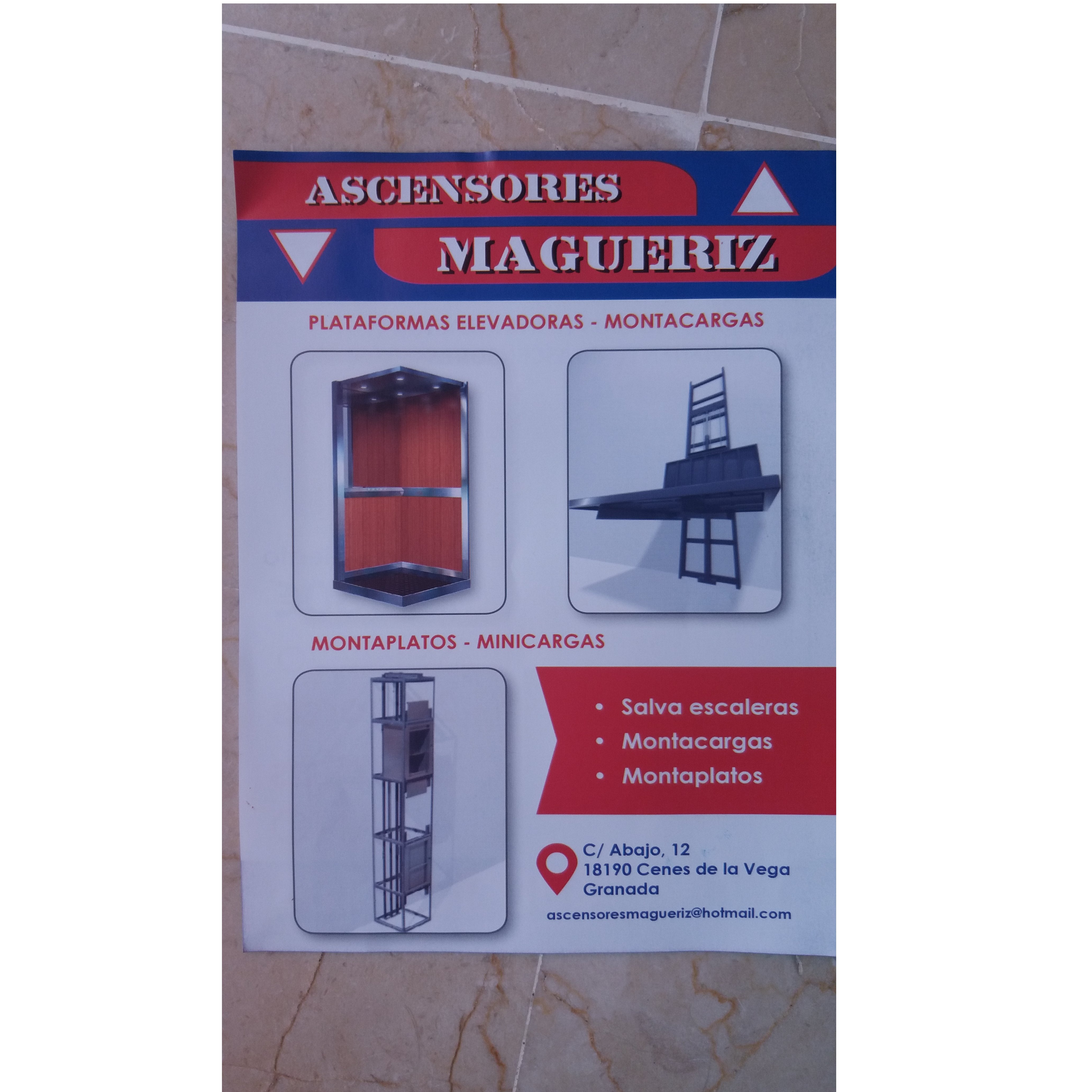 Montacargas: Ascensores y Montacargas de ASCENSORES MAGUERIZ Montacargas: Ascensores y Montacargas de ASCENSORES MAGUERIZ