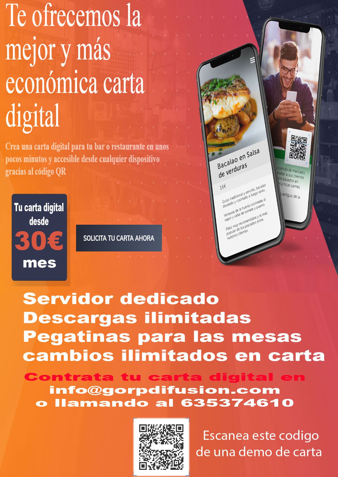 Cartas Digitales.: Nuestros servicios de Gorp Difusión Cartas Digitales.: Nuestros servicios de Gorp Difusión