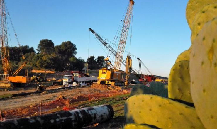 Muros pantalla: Servicios de FST Ingeniería Muros pantalla: Servicios de FST Ingeniería
