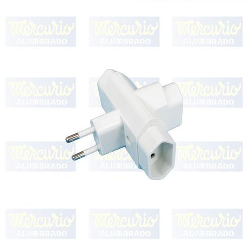 Adaptador de 3 tomas.: Productos de Mercurio Alumbrado Adaptador de 3 tomas.: Productos de Mercurio Alumbrado