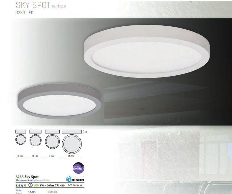 Plafón LED SKY SPOT: Productos de Mercurio Alumbrado Plafón LED SKY SPOT: Productos de Mercurio Alumbrado