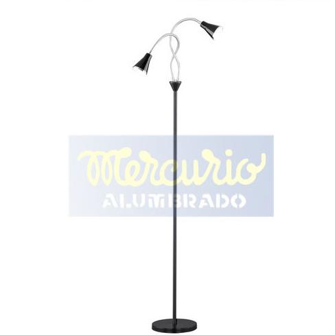 Lámpara de pie LED 2X5 W Gijón Lámpara de pie LED 2X5 W Gijón