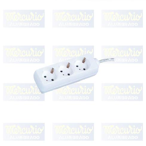 Base múltiple 3 tomas.: Productos de Mercurio Alumbrado Base múltiple 3 tomas.: Productos de Mercurio Alumbrado