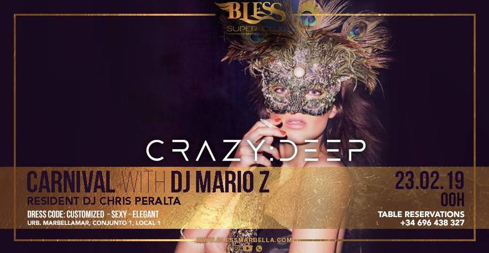 Crazy Deep Carnival in Bless Marbella: Catálogo de Bless Marbella Crazy Deep Carnival in Bless Marbella: Catálogo de Bless Marbella