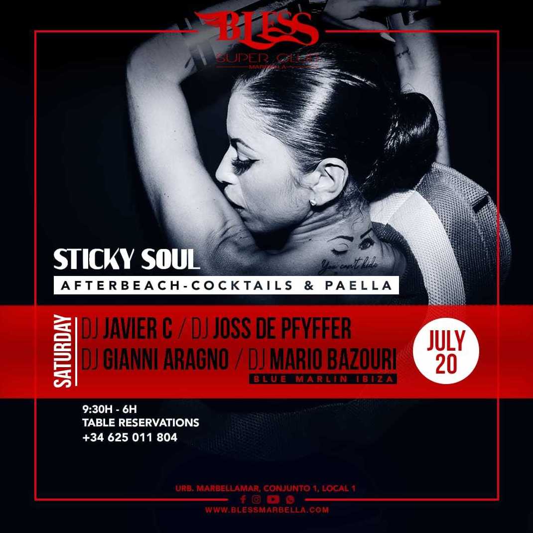 Sábado 20, fiesta de house en Bless.Marbella Sábado 20, fiesta de house en Bless.Marbella