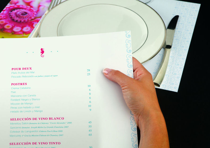 Menu abierto Menu abierto
