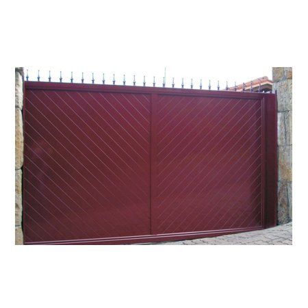 Puertas de aluminio soldado Puertas de aluminio soldado