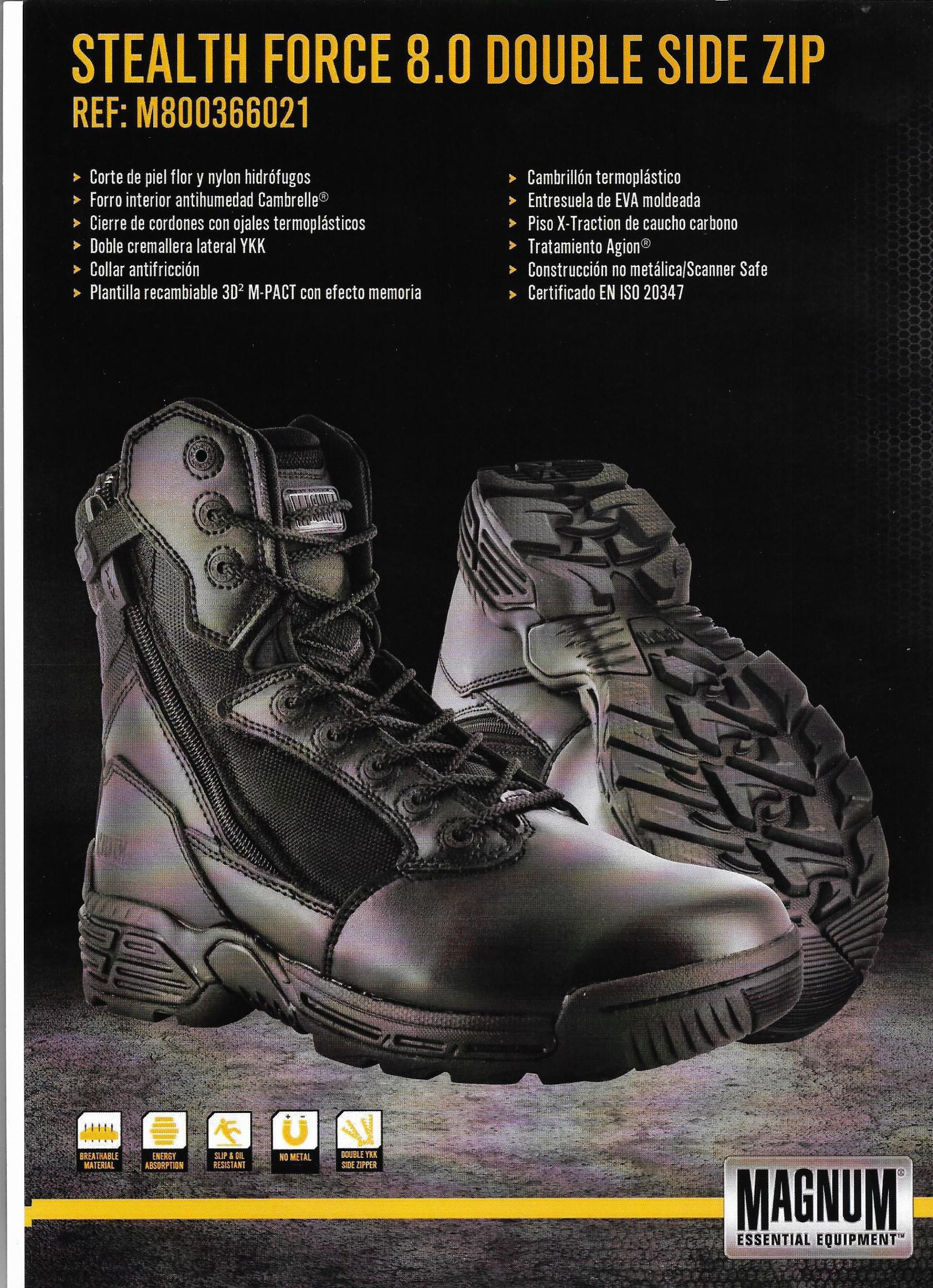 Stealth Force 8.0 DSZ CT CP WP: Catálogo de Izulan Stealth Force 8.0 DSZ CT CP WP: Catálogo de Izulan