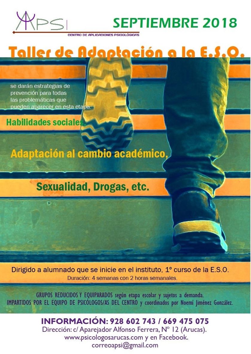 Talleres y Charlas: ¿QUÉ SERVICIOS OFRECEMOS? de APSI-Centro de Aplicaciones Psicológicas Talleres y Charlas: ¿QUÉ SERVICIOS OFRECEMOS? de APSI-Centro de Aplicaciones Psicológicas