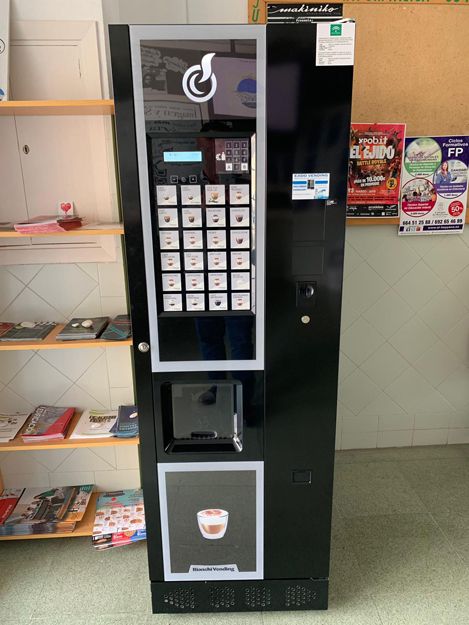 Instalación de máquinas vending de café en Almería