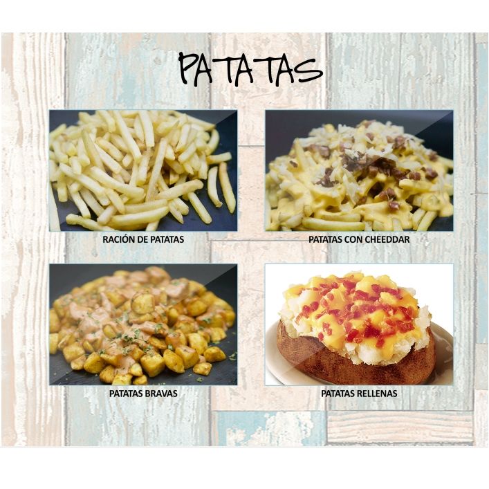 Patatas: Carta de Restaurante Pal-buche Patatas: Carta de Restaurante Pal-buche