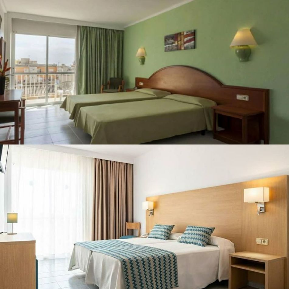 Cambio brutal. Trabajo realizado en el Hotel Riutort Cambio brutal. Trabajo realizado en el Hotel Riutort