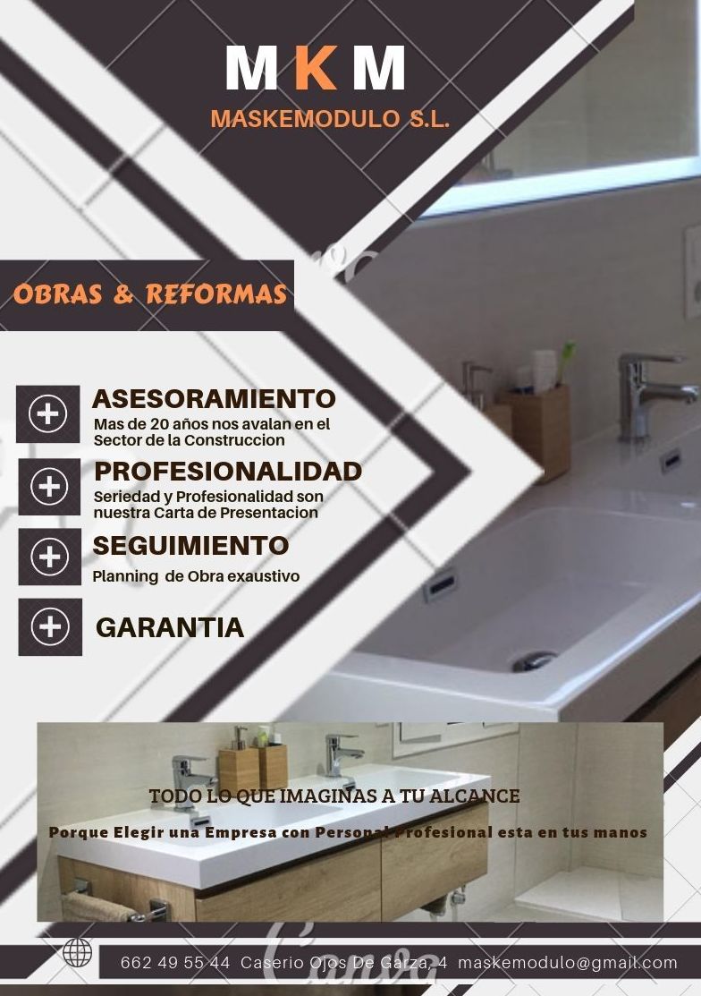 BAÑERA POR PLATO DE DUCHA: Servicios y promociones de Maskemodulo BAÑERA POR PLATO DE DUCHA: Servicios y promociones de Maskemodulo