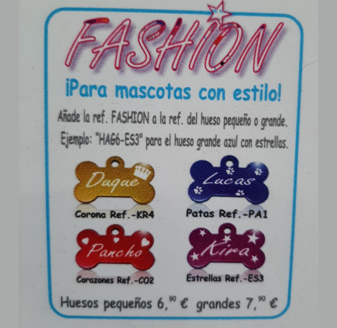 chapas identificativas chapas identificativas