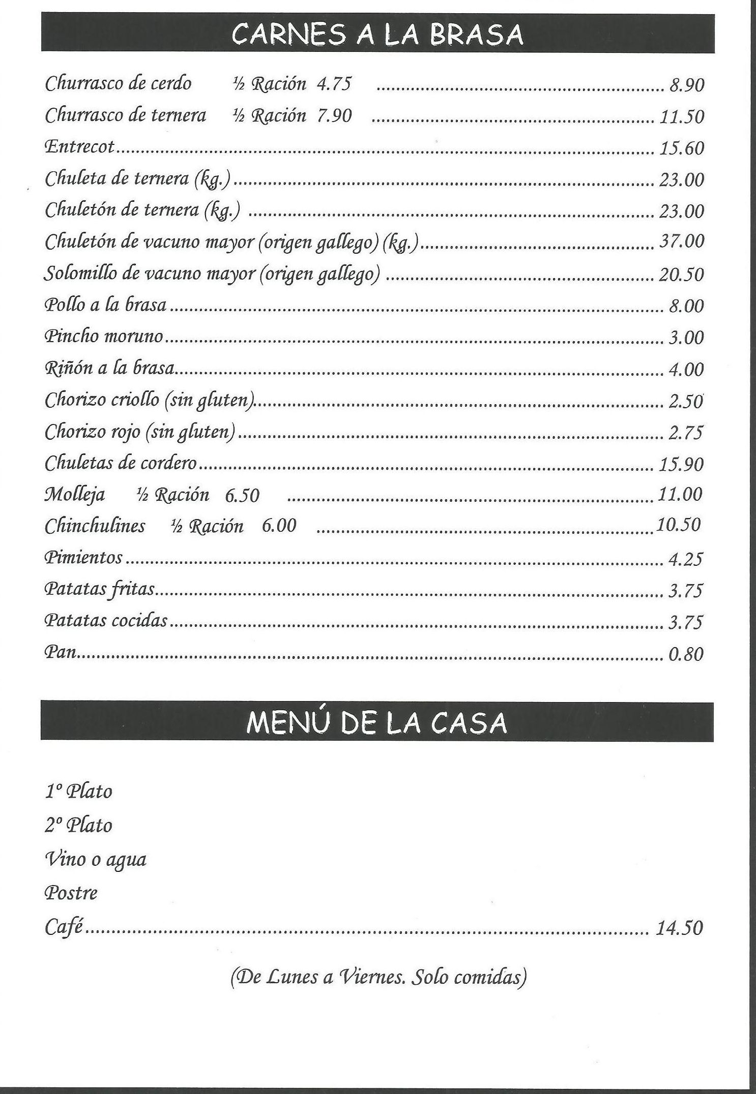 Carnes a la brasa - Parrillada Buenos Aires A Coruña Carnes a la brasa - Parrillada Buenos Aires A Coruña
