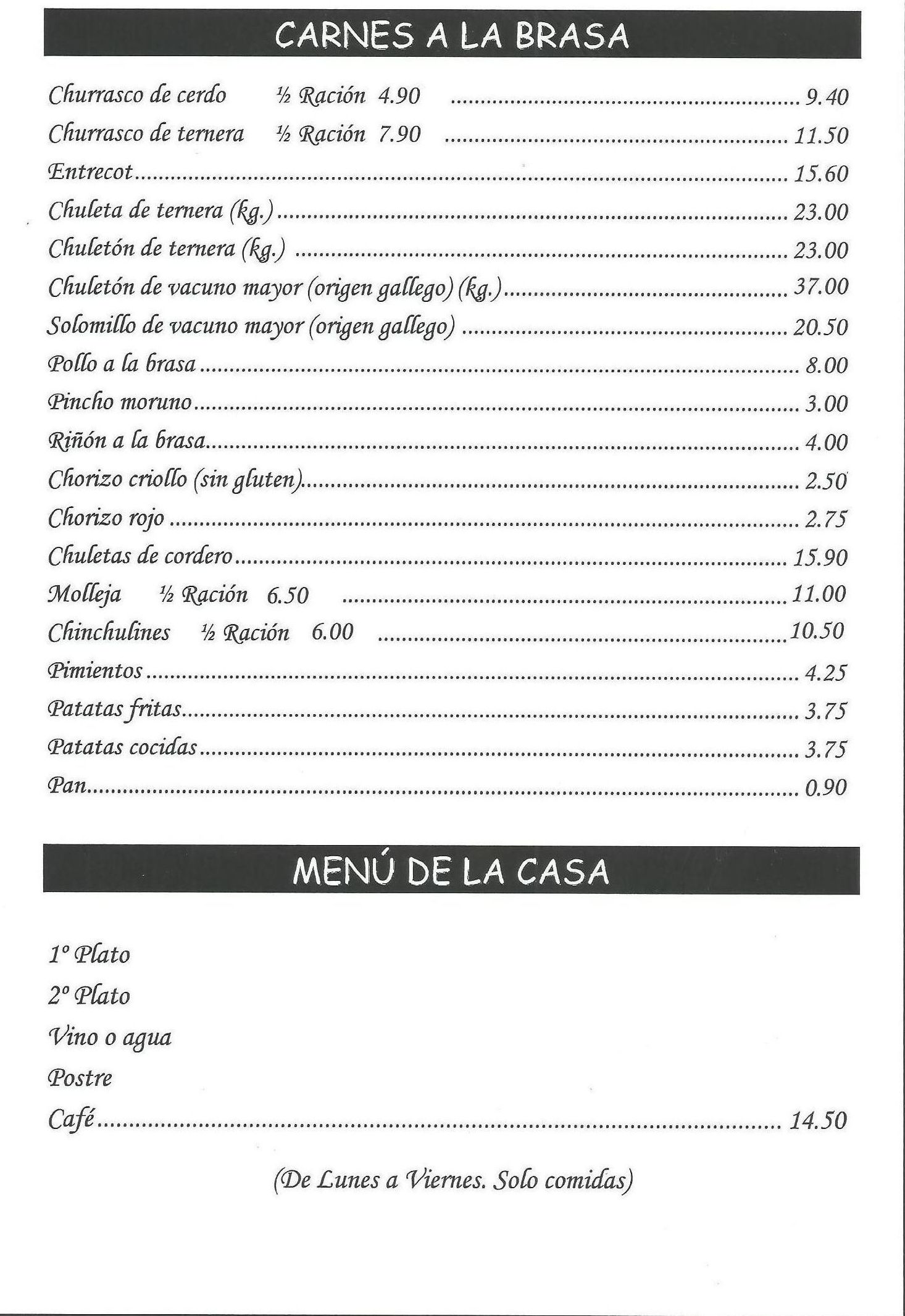 Carnes a la brasa - Parrillada Buenos Aires A Coruña Carnes a la brasa - Parrillada Buenos Aires A Coruña