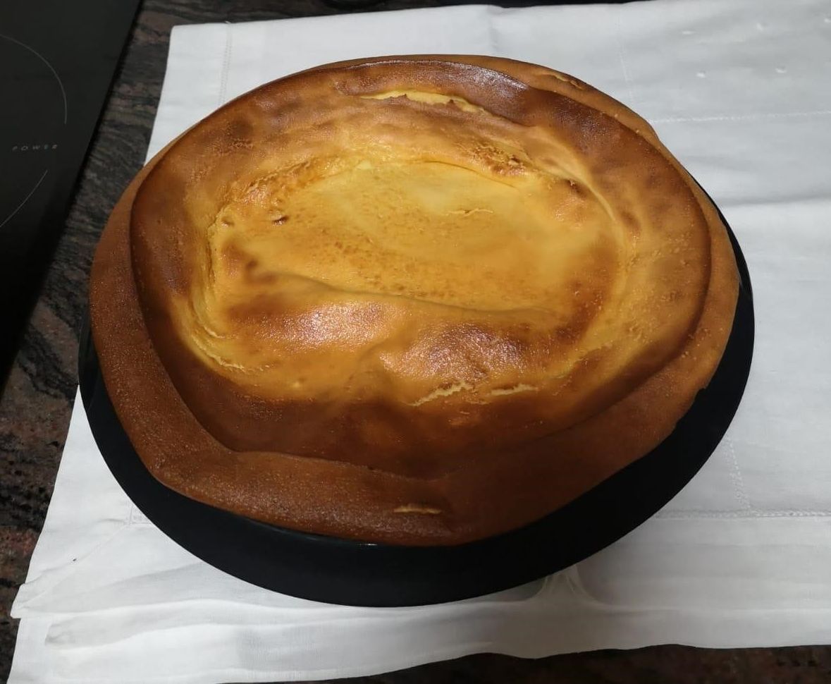 Tarta de queso al horno casera - Parrillada Buenos Aires A Coruña Tarta de queso al horno casera - Parrillada Buenos Aires A Coruña