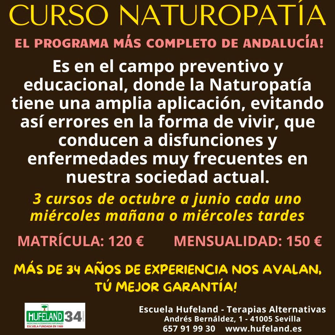 Curso de Naturopatía