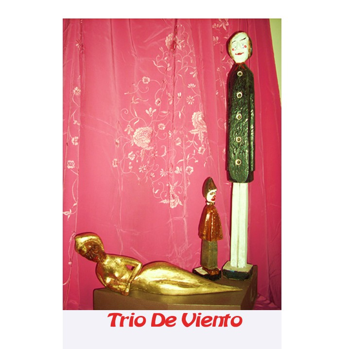 Trío de viento: Esculturas de Antonia Dávalos Trío de viento: Esculturas de Antonia Dávalos
