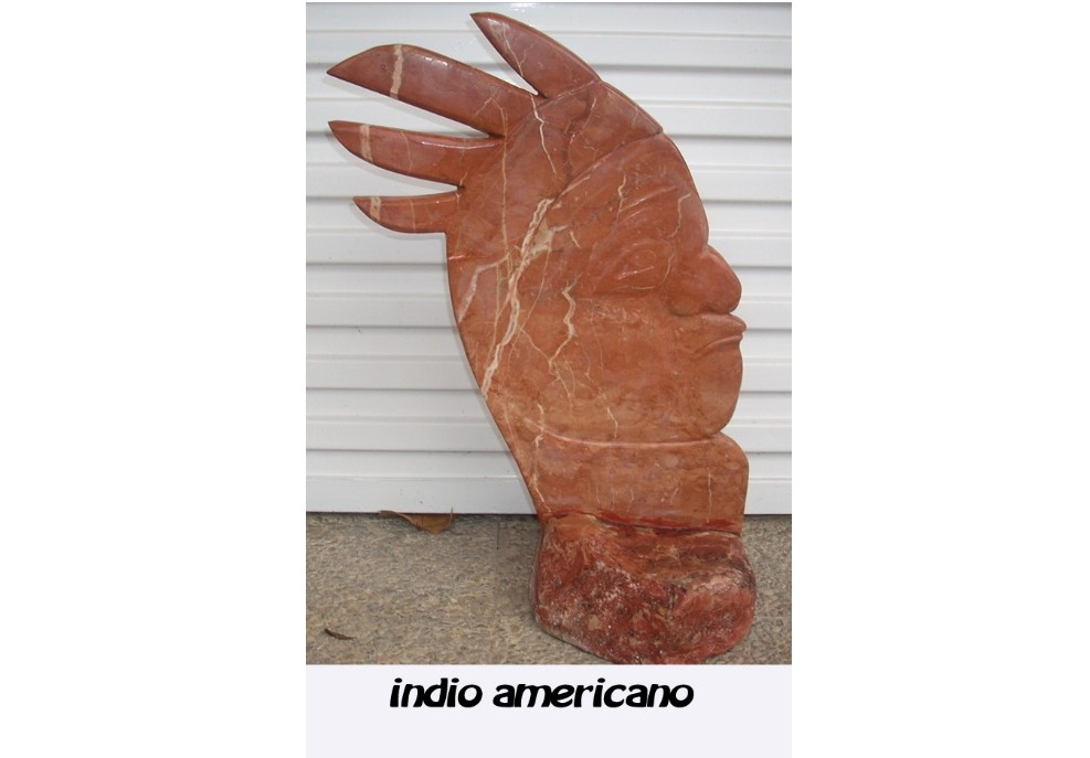 Indio americano: Esculturas de Antonia Dávalos Indio americano: Esculturas de Antonia Dávalos