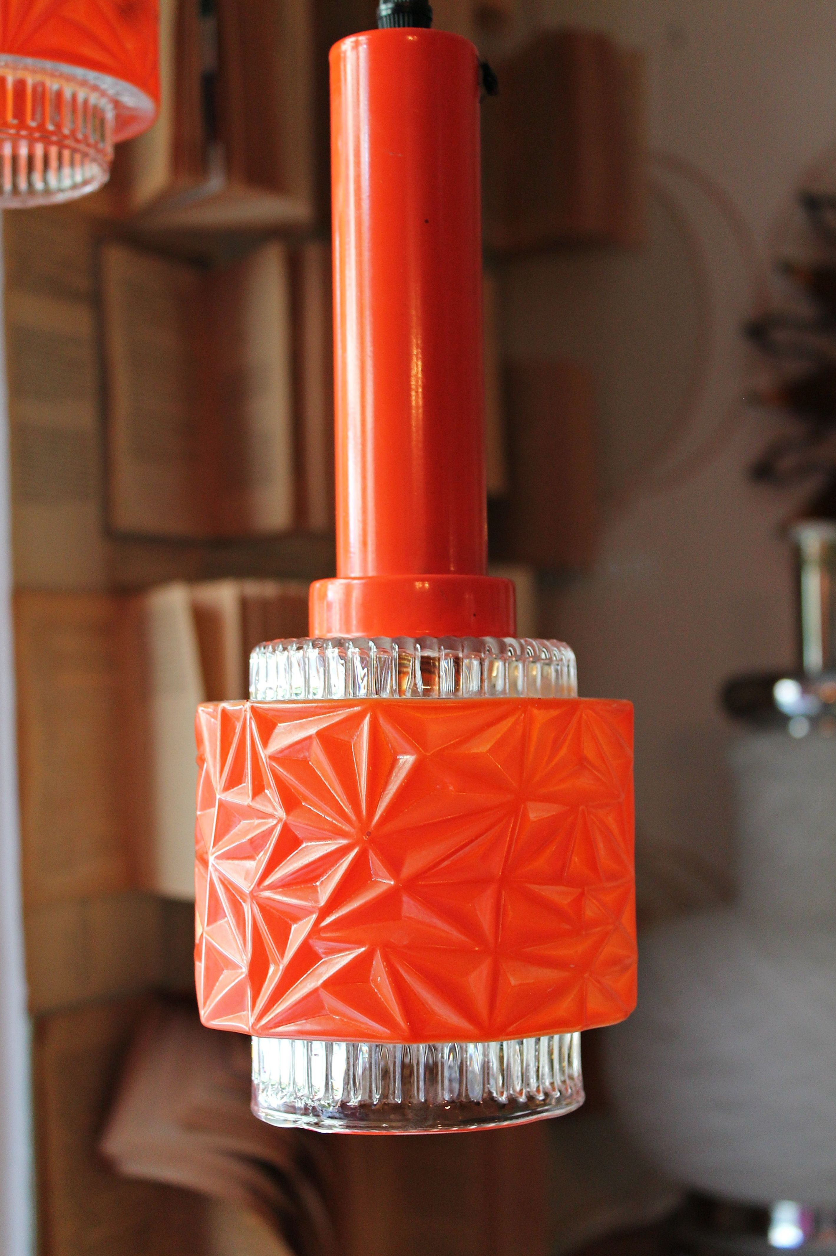Lámparas pop naranja: Artículos de Ruzafa Vintage Lámparas pop naranja: Artículos de Ruzafa Vintage