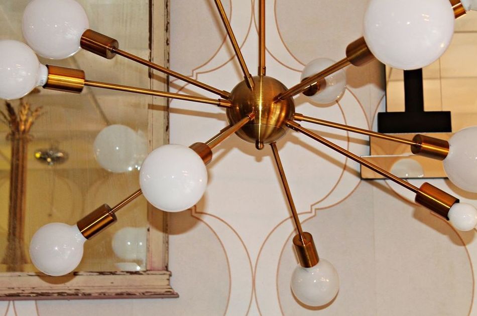 Lámpara retro modelo SPUTNIK : Artículos de Ruzafa Vintage Lámpara retro modelo SPUTNIK : Artículos de Ruzafa Vintage