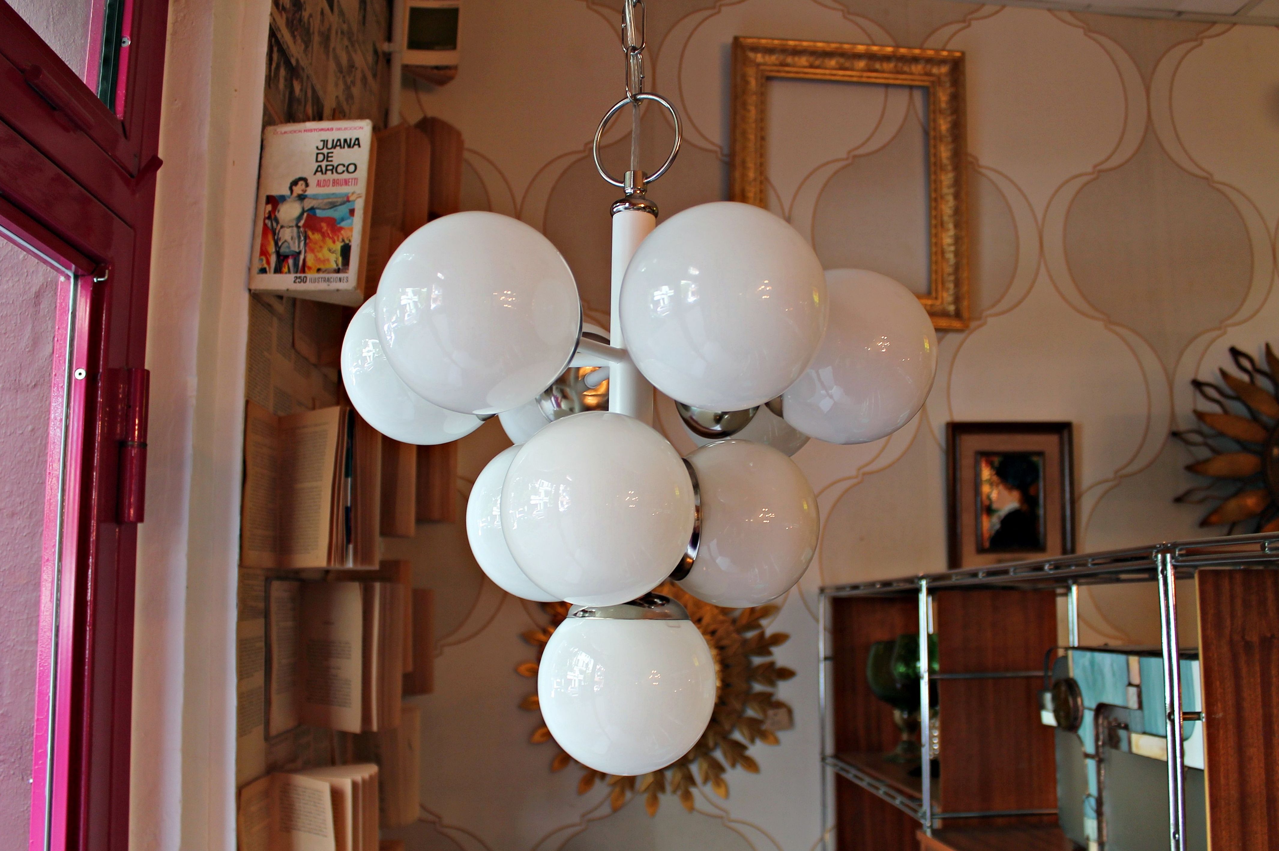 Lámpara SPUTNIK años 60: Artículos de Ruzafa Vintage Lámpara SPUTNIK años 60: Artículos de Ruzafa Vintage