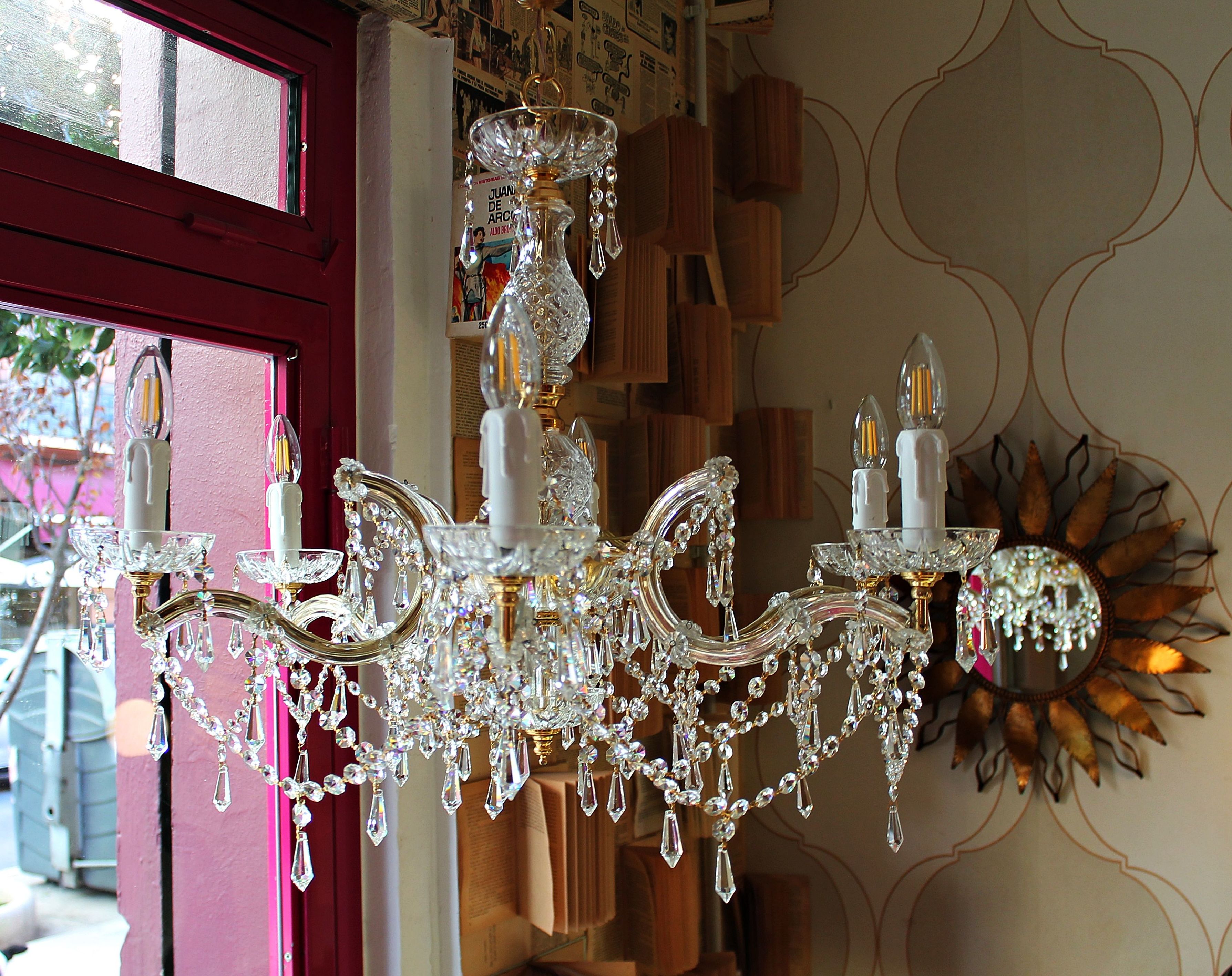 Chandelier Swarovski : Artículos de Ruzafa Vintage Chandelier Swarovski : Artículos de Ruzafa Vintage