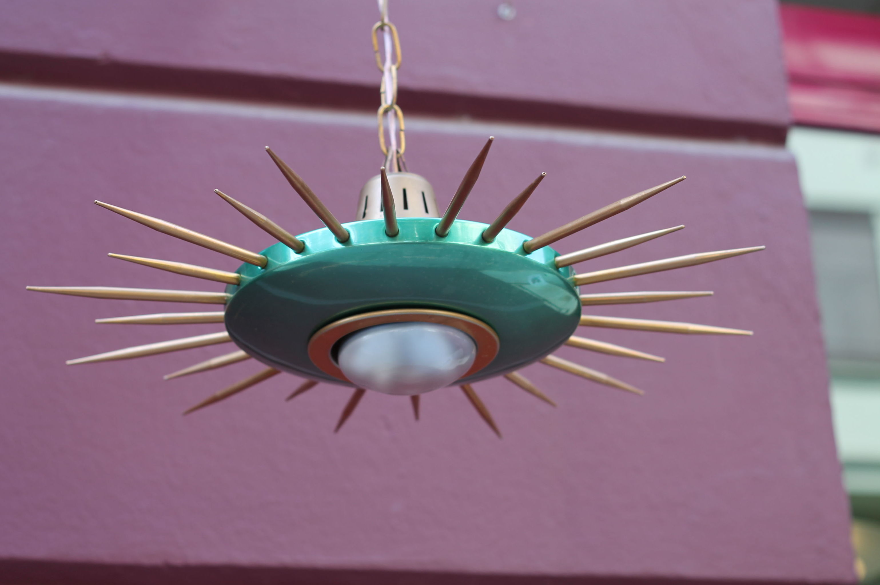 lámpara sputnik finales de los 50: de Ruzafa Vintage lámpara sputnik finales de los 50: de Ruzafa Vintage