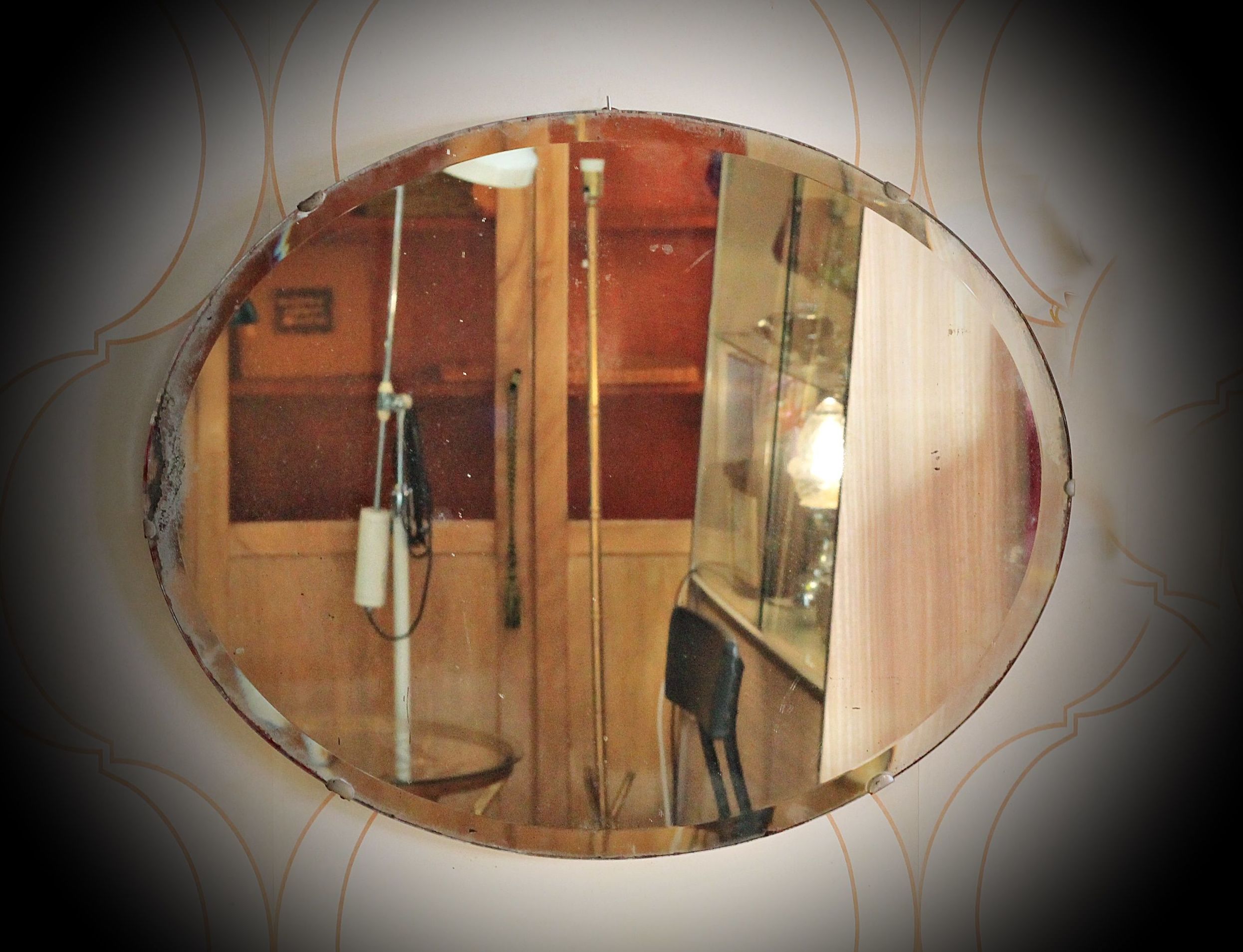 Espejo antiguo biselado : de Ruzafa Vintage Espejo antiguo biselado : de Ruzafa Vintage