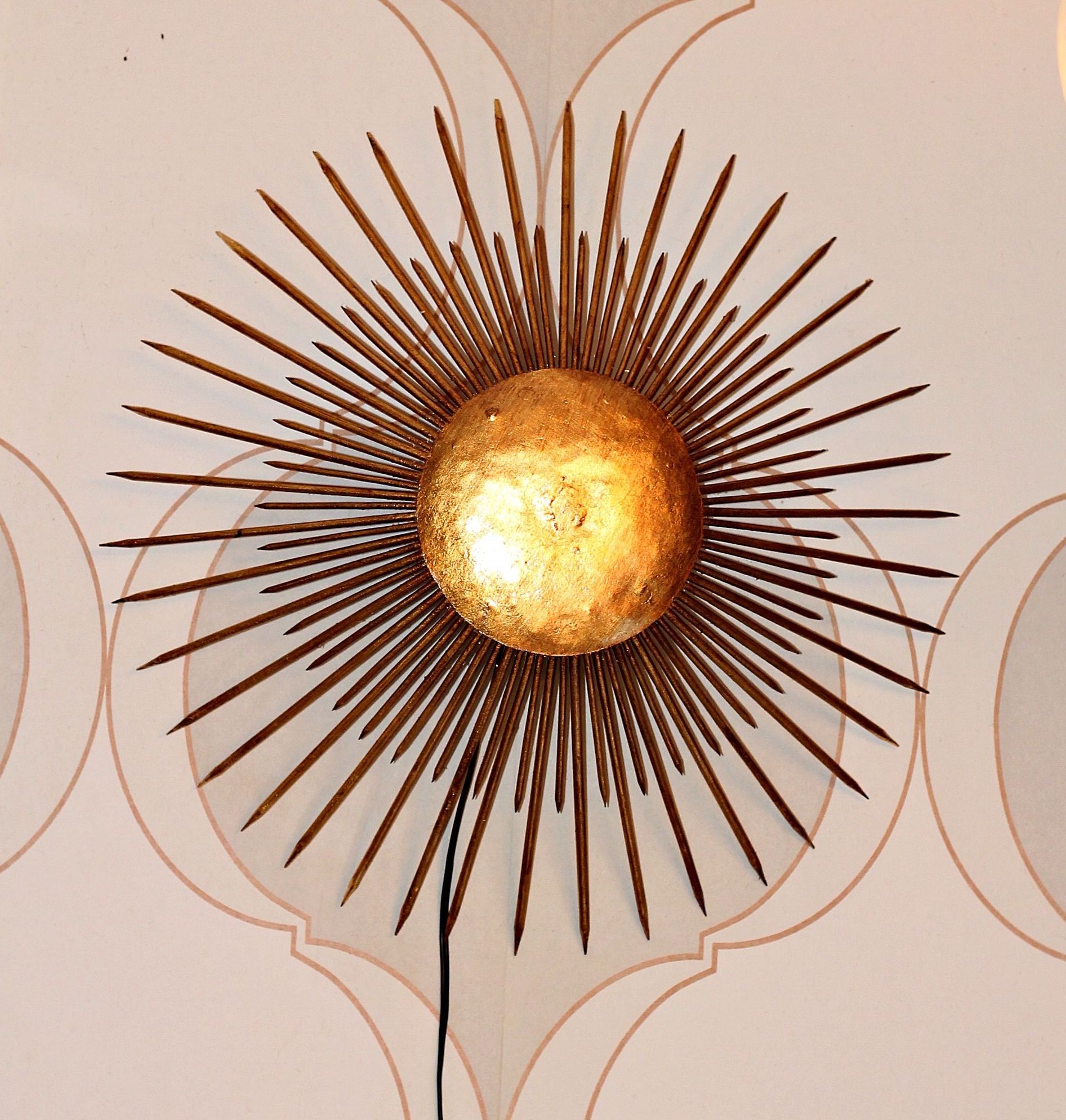 Sol de forja retroiluminado REF: LAM398: de Ruzafa Vintage Sol de forja retroiluminado REF: LAM398: de Ruzafa Vintage