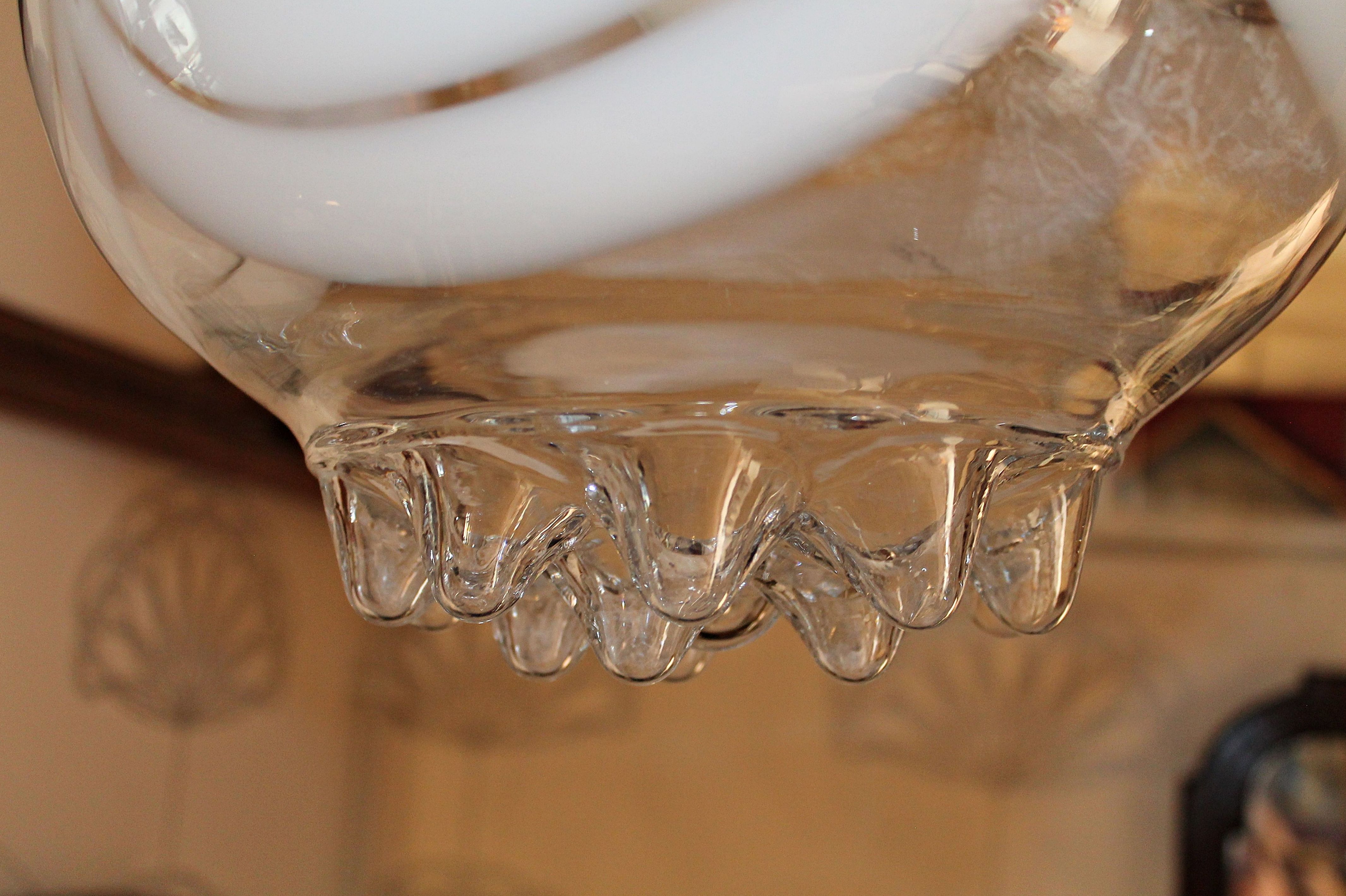 Lampara de cristal de Murano - Mazzega: Artículos de Ruzafa Vintage Lampara de cristal de Murano - Mazzega: Artículos de Ruzafa Vintage