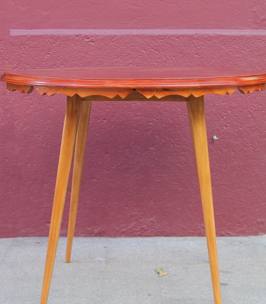 Mesa de madera años 50: Artículos de Ruzafa Vintage Mesa de madera años 50: Artículos de Ruzafa Vintage
